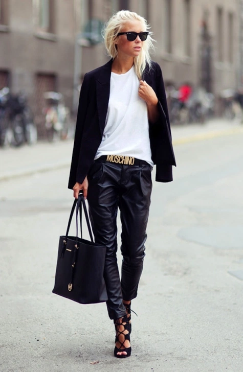 la-modella-mafia-2013-street-style-chic-baggy-black-leather-trousers-and-a-blazer-1